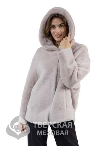 Пальто "Гуччи" цвет св.сиреневый